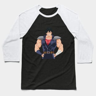 How Many Kilograms are the Dumbbells You Lift? - Machio Cosplay Kenshiro Baseball T-Shirt